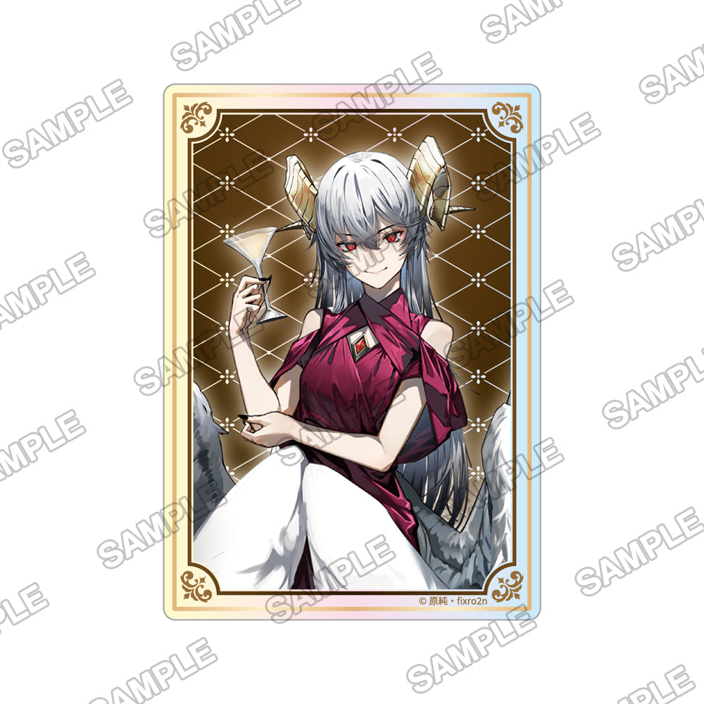 [※Blind](1BOX=3)(Goods - Bromide) Kadokawa BOOKS 10th Anniversary Celebration Tradable Aurora Acrylic Cards Vol.2