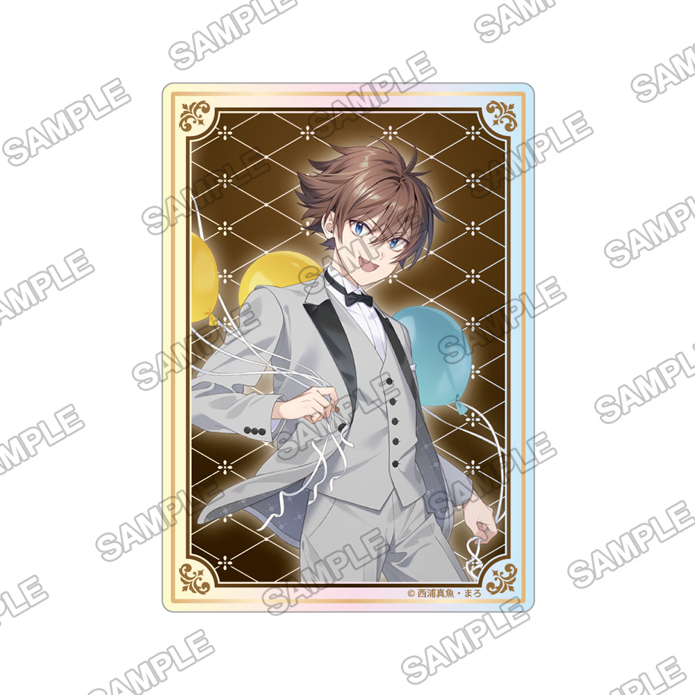 [※Blind](1BOX=3)(Goods - Bromide) Kadokawa BOOKS 10th Anniversary Celebration Tradable Aurora Acrylic Cards Vol.2