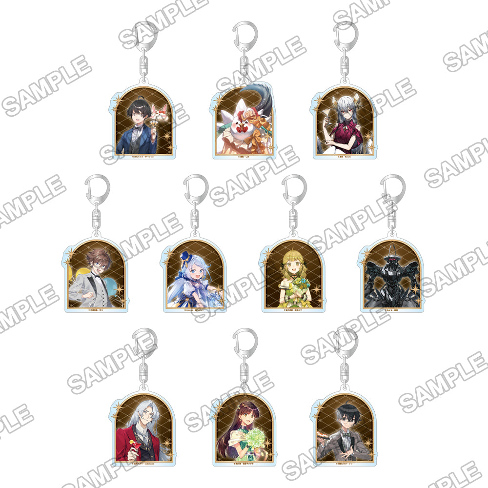 [※Blind](1BOX=3)(Goods - Keychain) Kadokawa BOOKS 10th Anniversary Celebration Tradable Acrylic Keychains Vol.2