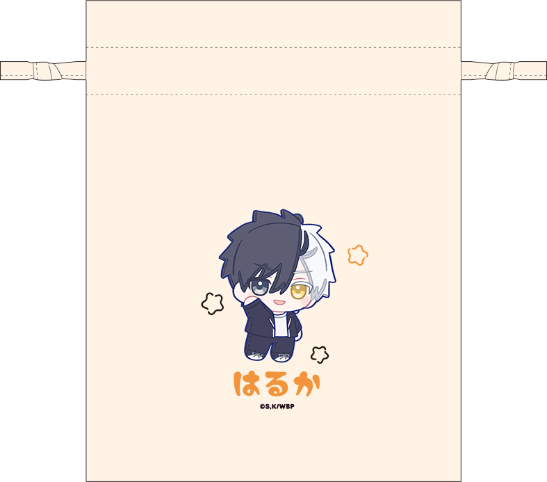 (Goods - Plush) WIND BREAKER Nui Pal animate Limited Selection Set (w/ Drawstring Pouch, Acrylic Stand) / Haruka Sakura