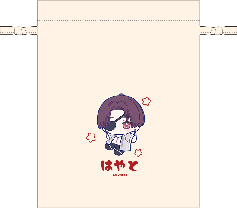 (Goods - Plush) WIND BREAKER Nui Pal animate Limited Selection Set (w/ Drawstring Pouch, Acrylic Stand) / Hayato Suo