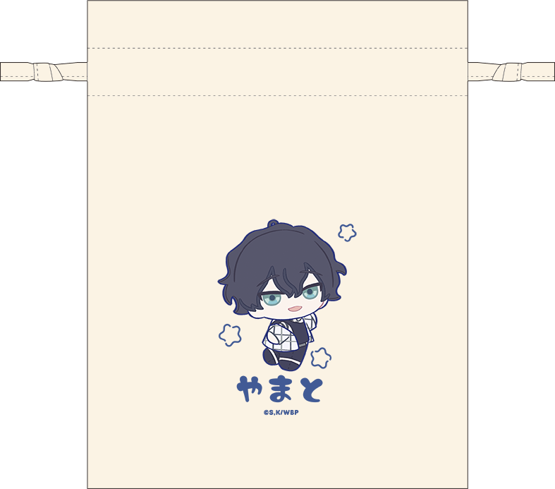 (Goods - Plush) WIND BREAKER Nui Pal animate Limited Selection Set (w/ Drawstring Pouch, Acrylic Stand) / Yamato Endo