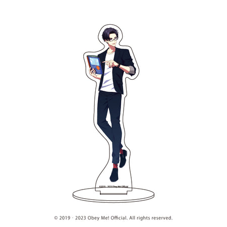 (Goods - Stand Pop) Character Acrylic Figure Obey Me! 50 / Lucifer Summer Outfit ver. (Exclusive Art)