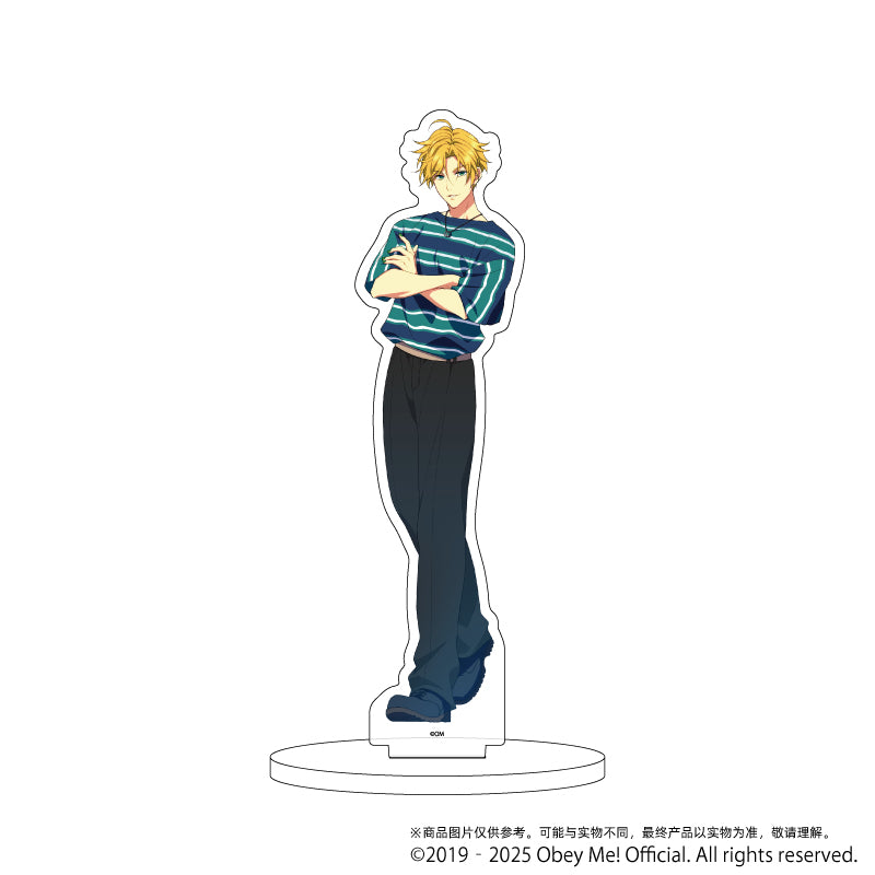 (Goods - Stand Pop) Obey Me! Acrylic Stand 75 - Satan Retro Fashion Ver. (feat. Exclusive Art)