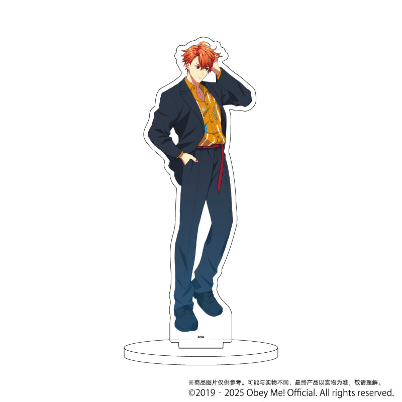 (Goods - Stand Pop) Obey Me! Acrylic Stand 77 - Beelzebub Retro Fashion Ver. (feat. Exclusive Art)
