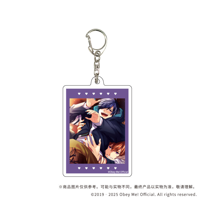 (1BOX=7)(Goods - Key Chain) Acrylic Key Chain Obey Me! 06 (7 Types Total) (Official Art)
