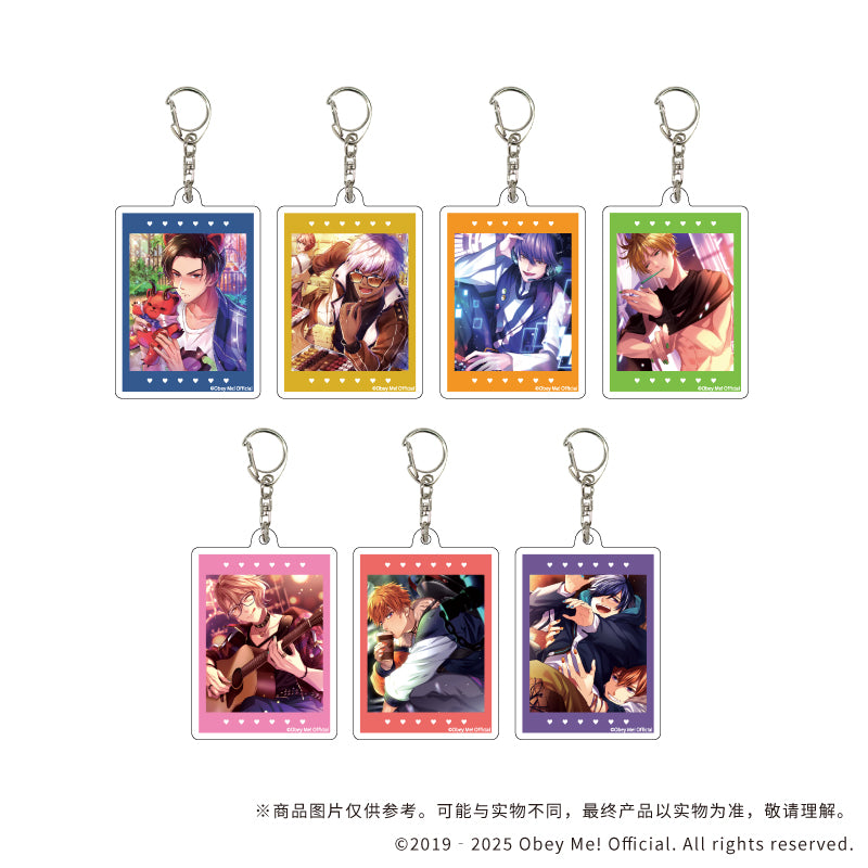 (1BOX=7)(Goods - Key Chain) Acrylic Key Chain Obey Me! 06 (7 Types Total) (Official Art)