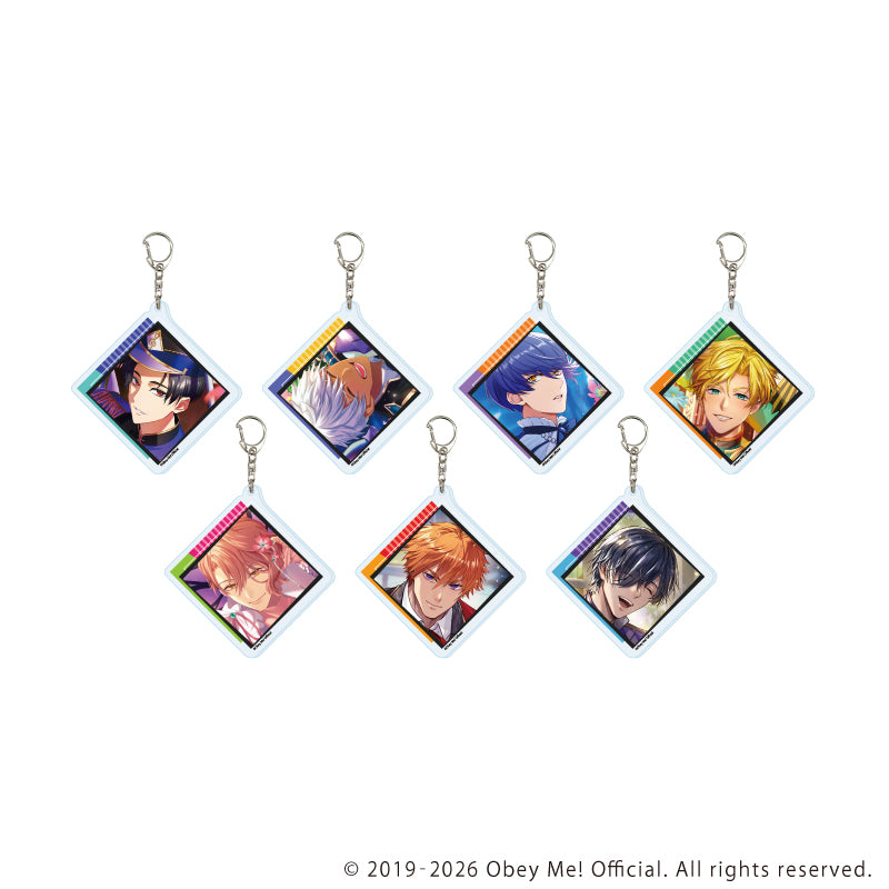 (1BOX=7)(Goods - Keychain) Obey Me! Nightbringer Acrylic Keychain 16 (Official Art)