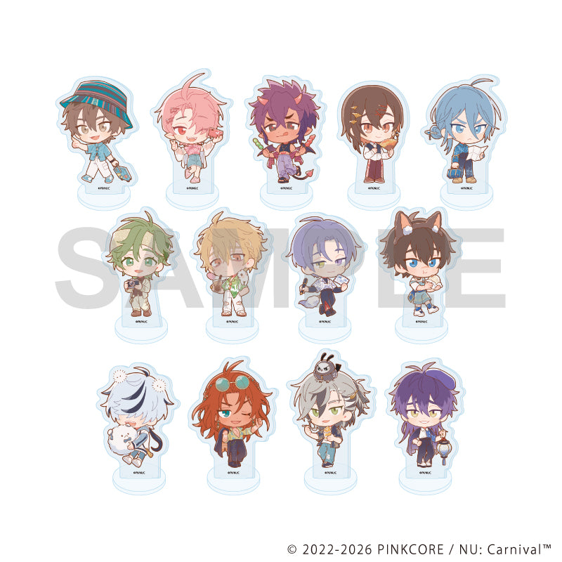 (1BOX=13)(Goods - Acrylic Stand) NU: Carnival Mini Acrylic Stand 02 (Chibi Chara Art)