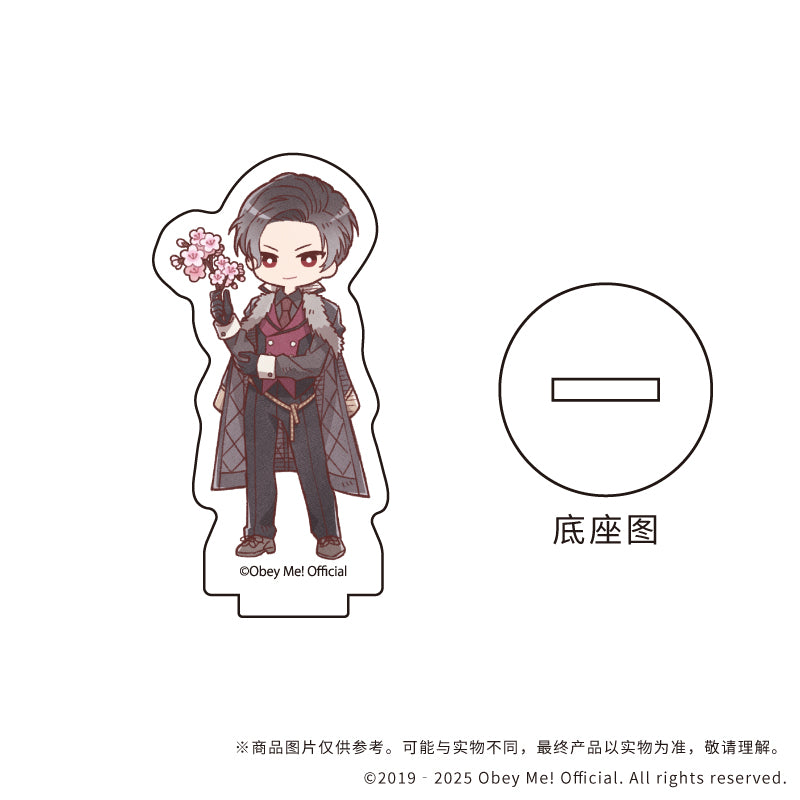 (1BOX=7)(Goods - Stand Pop) Acrylic Mini Stand Obey Me! 04 (7 Types Total)(Retro Art)