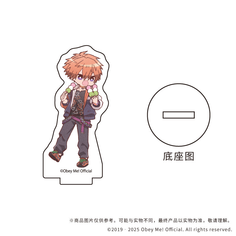 (1BOX=7)(Goods - Stand Pop) Acrylic Mini Stand Obey Me! 04 (7 Types Total)(Retro Art)