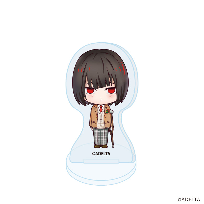 (1BOX=11)(Goods - Acrylic Stand) Owen (Ooe)  Acrylic Petit Stand 04 School Ver. (Chibi Art)