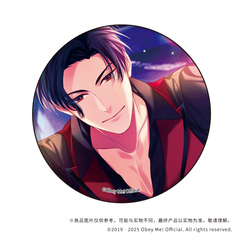 (1BOX=7)(Goods - Badge) Button Badge Obey Me! 06 (7 Types Total)(Official Art)