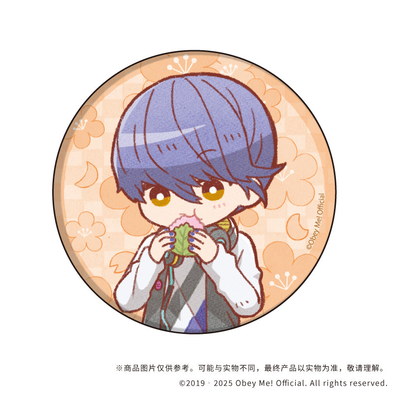 (1BOX=7)(Goods - Badge) Button Badge Obey Me! 07 (7 Types Total)(Retro Art)