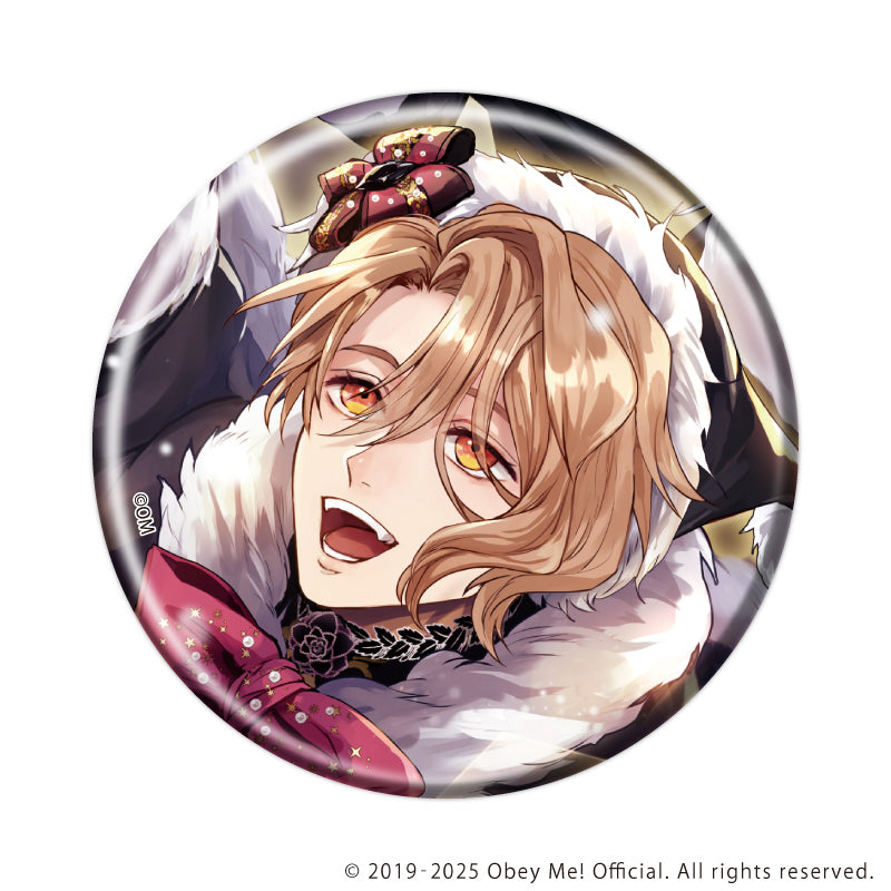 (1BOX=7)(Goods - Badge) Obey Me! Nightbringer Button Badge 28 (Official Art)