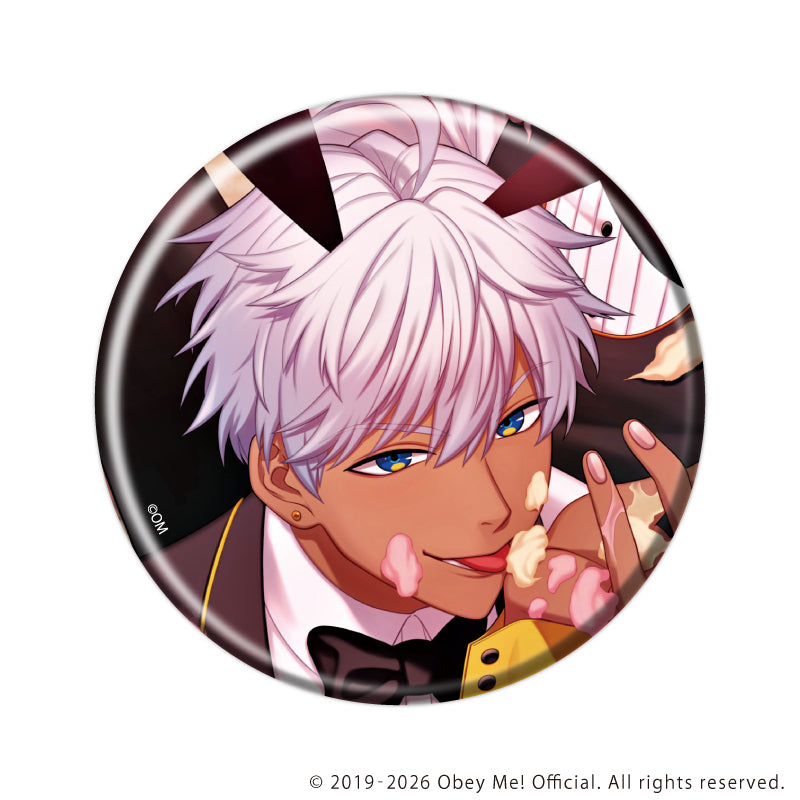 (1BOX=7)(Goods - Badge) Obey Me! Nightbringer Badge 46 (Official Art)