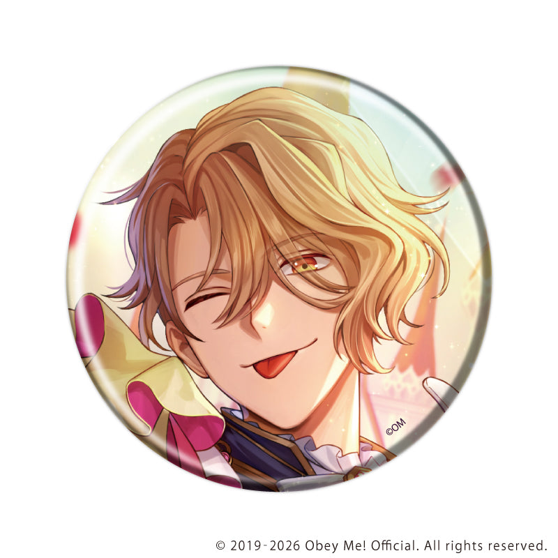 (1BOX=7)(Goods - Badge) Obey Me! Nightbringer Badge 46 (Official Art)