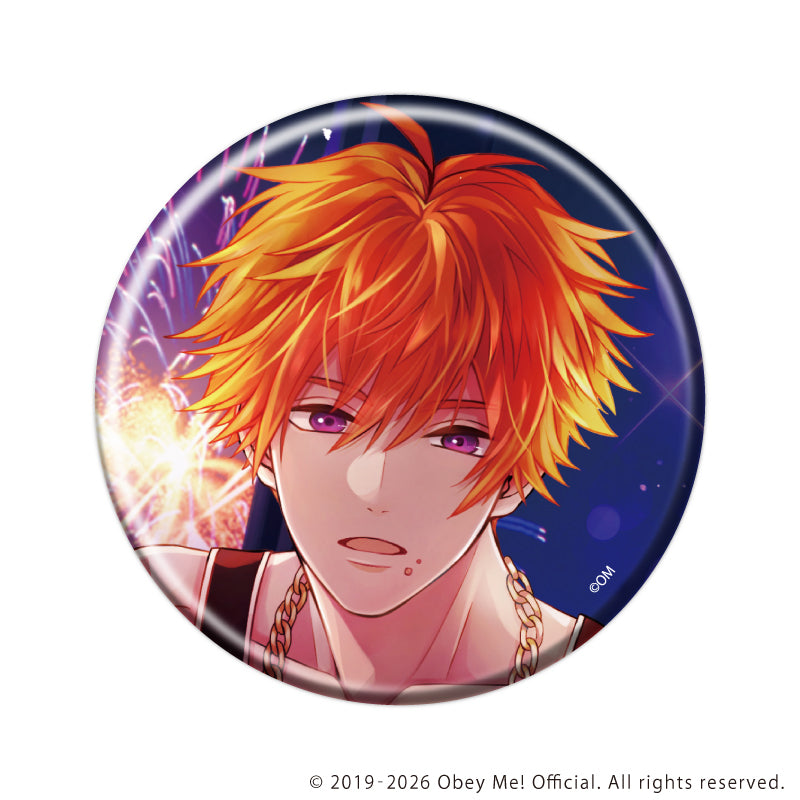 (1BOX=7)(Goods - Badge) Obey Me! Nightbringer Badge 46 (Official Art)