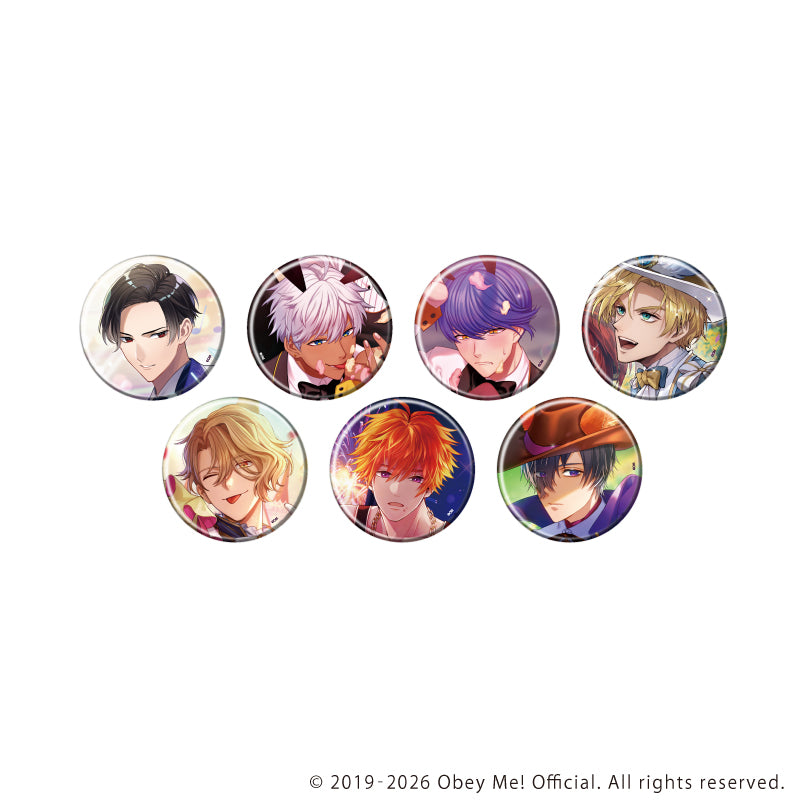 (1BOX=7)(Goods - Badge) Obey Me! Nightbringer Badge 46 (Official Art)