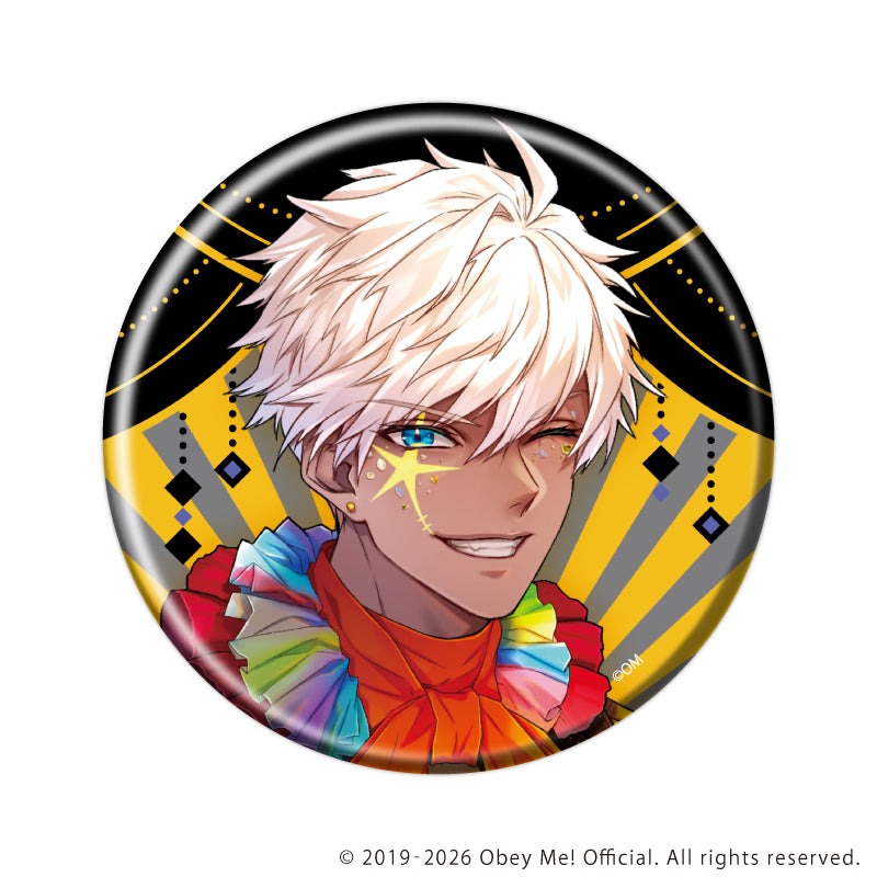 (1BOX=7)(Goods - Badge) Obey Me! Nightbringer Button Badge 48 (feat. Exclusive Art)