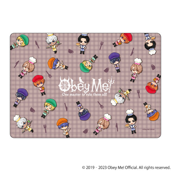 (Goods - Case) Character Clear Case Obey Me! 06 / Scattered Design Cafe ver. (Chibi Art)