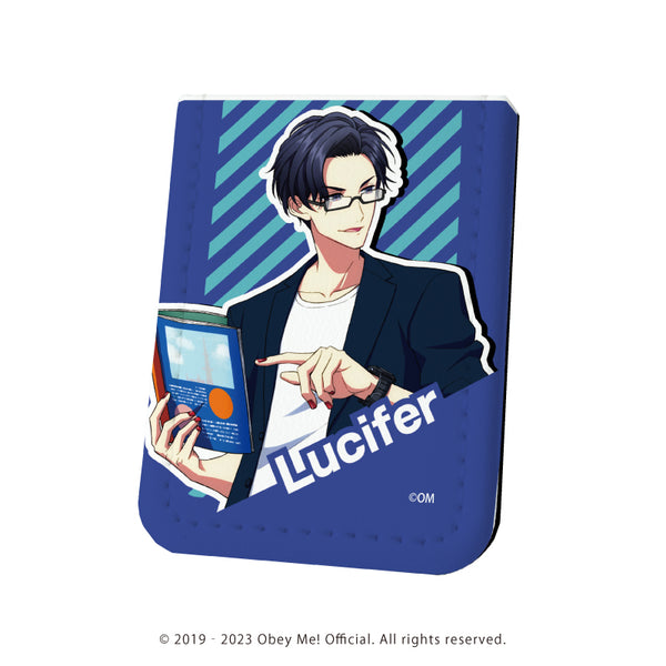 (Goods - Sticky Notes) Sticky Note Leather Booklet Obey Me! 25 / Lucifer Summer Outfit ver. (Exclusive Art)
