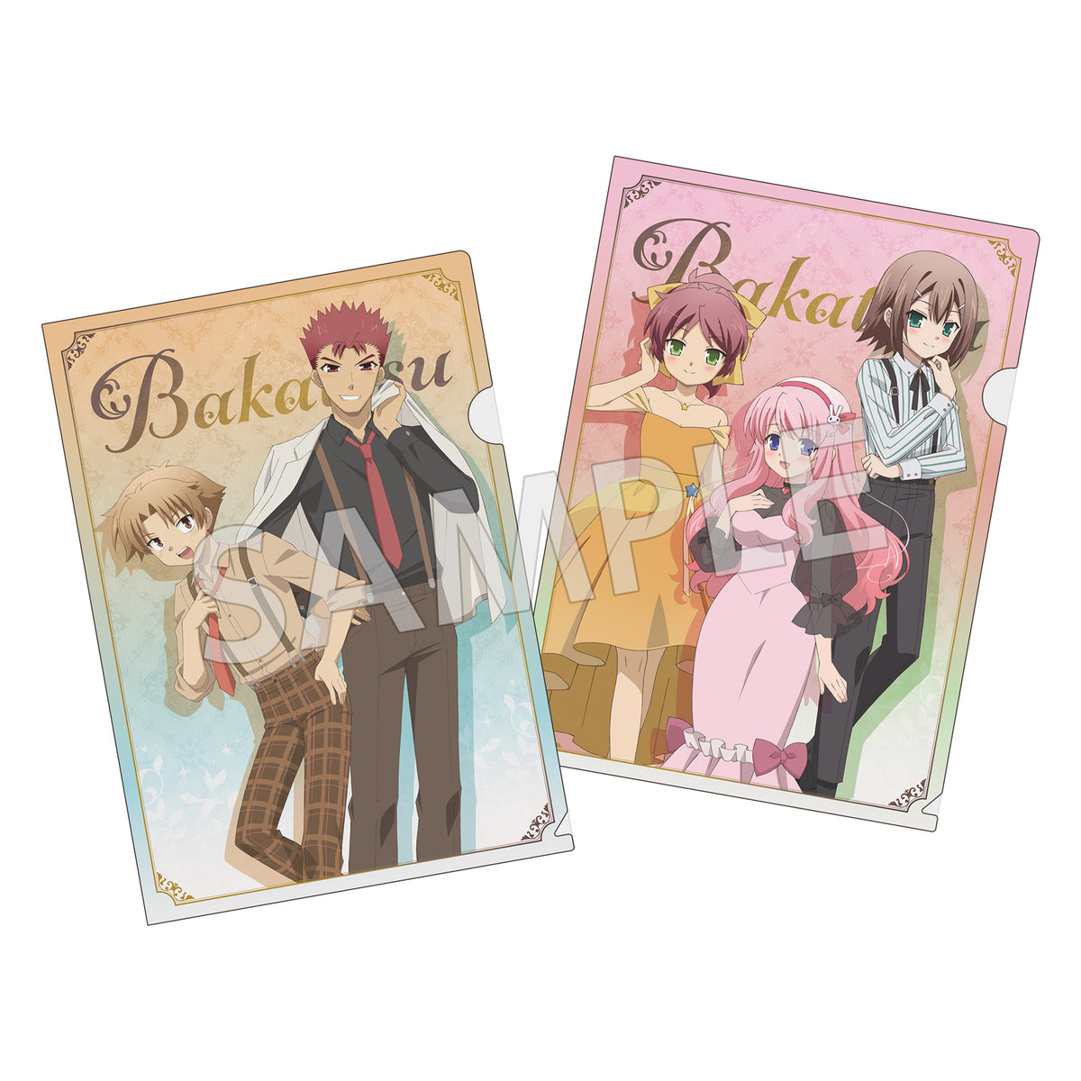 (Goods - Clear File) TV Anime BAKA and TEST -Summon the Beasts- Formal Series Clear File Set
