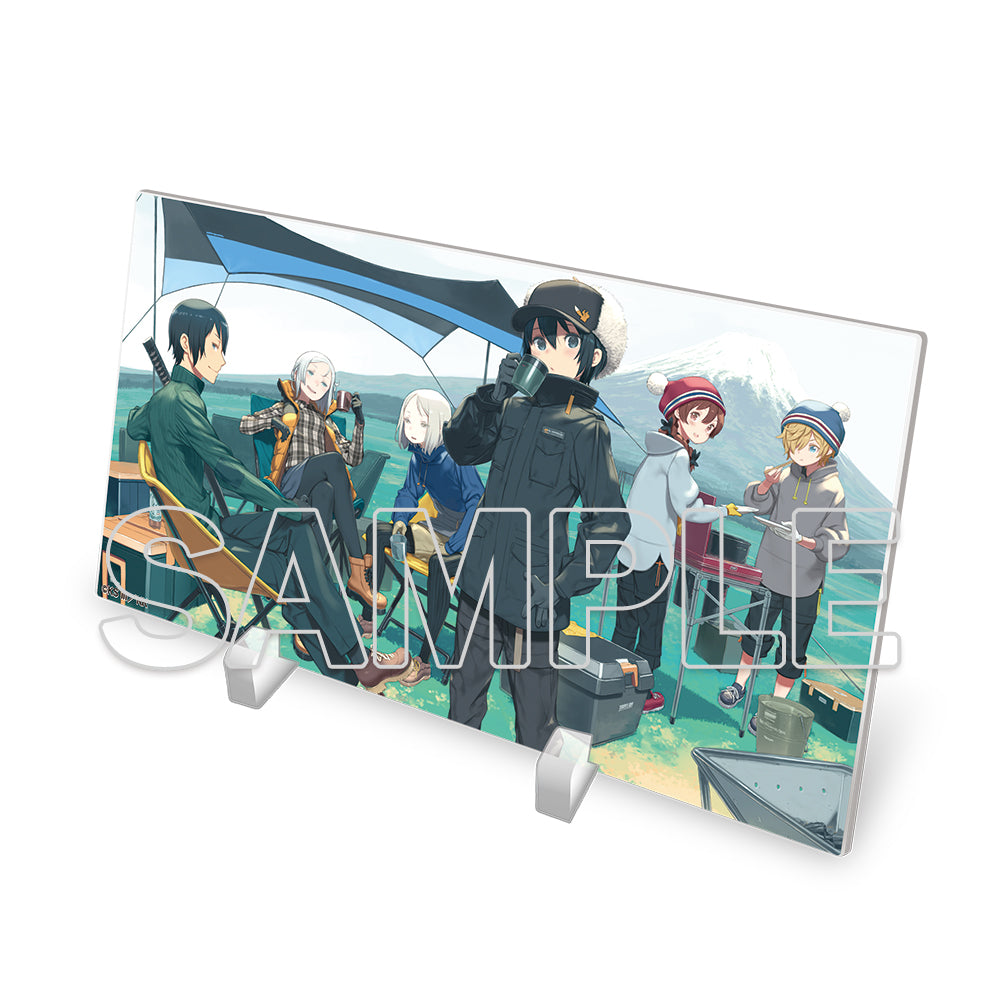 (Goods - Acrylic Stand) Gakuen Kino Acrylic Illustration Plate