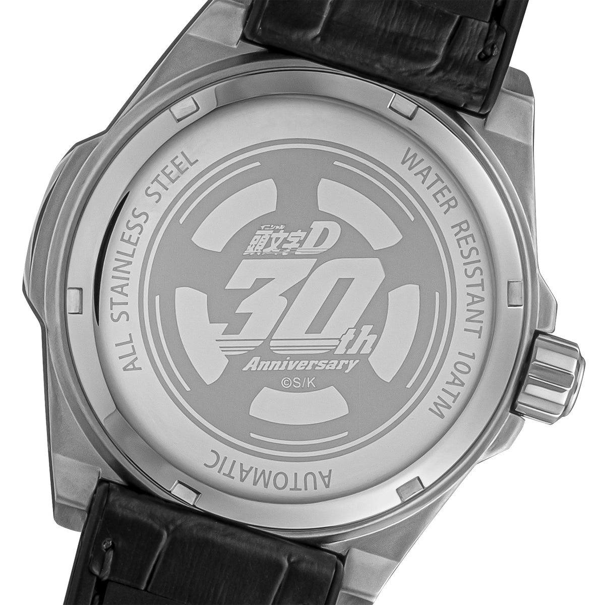 (Goods - Timepiece) Initial D 30th Anniversary Collaboration Watch Takumi Fujiwara TOYOTA AE86 Model Automatic Mechanical Wristwatch