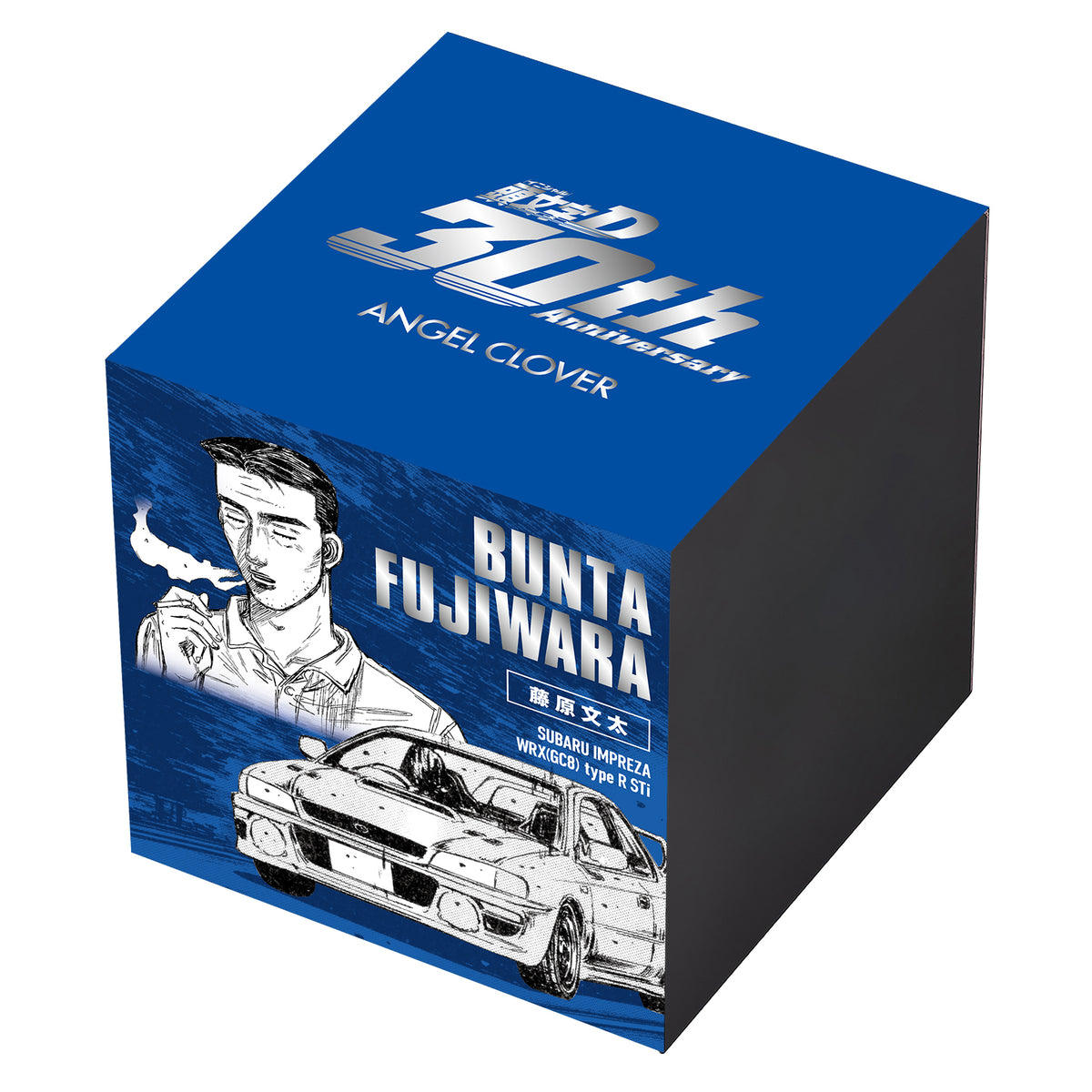 (Goods - Timepiece) Initial D 30th Anniversary Collaboration Watch Bunta Fujiwara SUBARU GC8 Model Automatic Mechanical Wristwatch