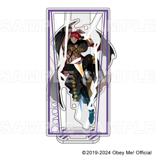 (Goods - Pop Stand) Obey Me! Acrylic Frame Stand 20. Diavolo (from Artbook English ver.)