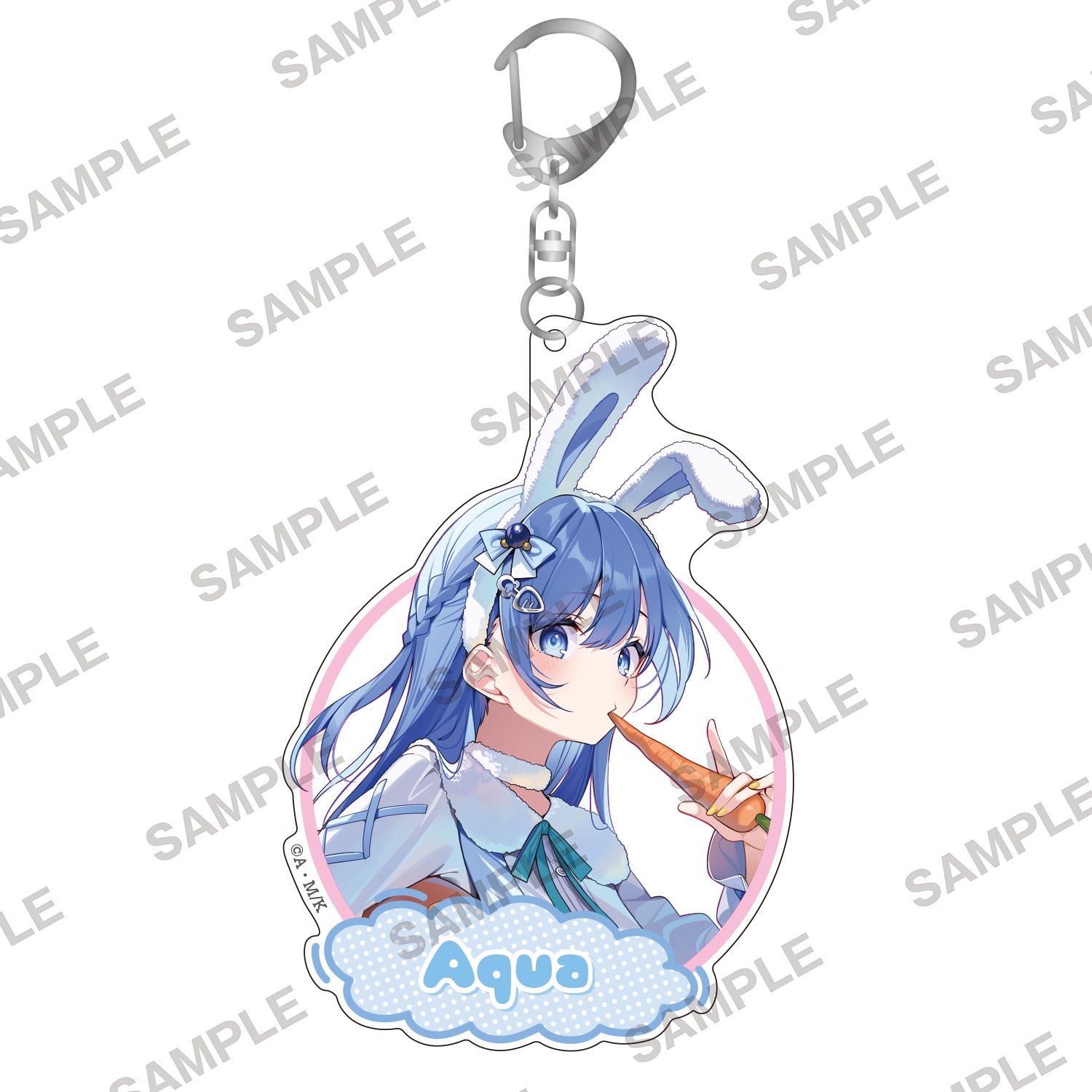 (Goods - Keychain) KonoSuba: God’s Blessing on This Wonderful World! Birthday Celebration 2025: Newly Drawn Acrylic Keychain (Aqua)