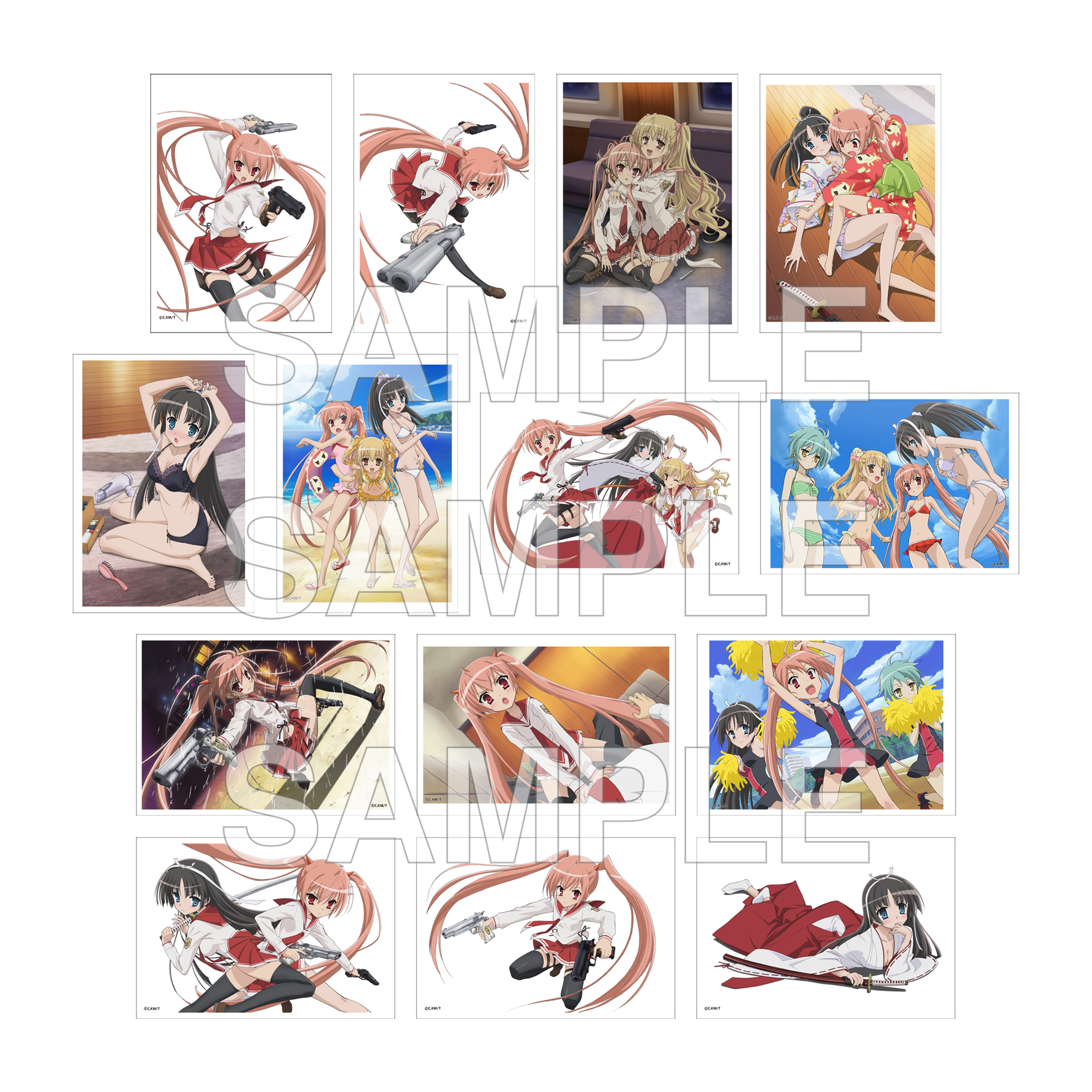 (1BOX=7)(Goods - Card) Aria the Scarlet Ammo Trading Photo-style Illustration Card - Anime Adaptation 15th Anniversary Ver. PACK