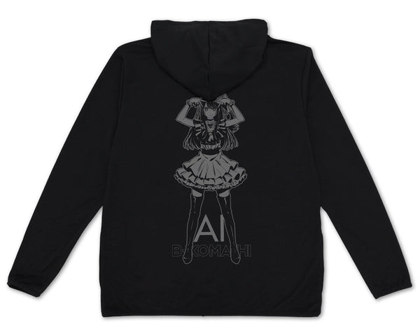 (Goods - Outerwear) Their Idol's Children (Oshi no Ko) Ai Light Quick-Dry Hoodie - BLACK