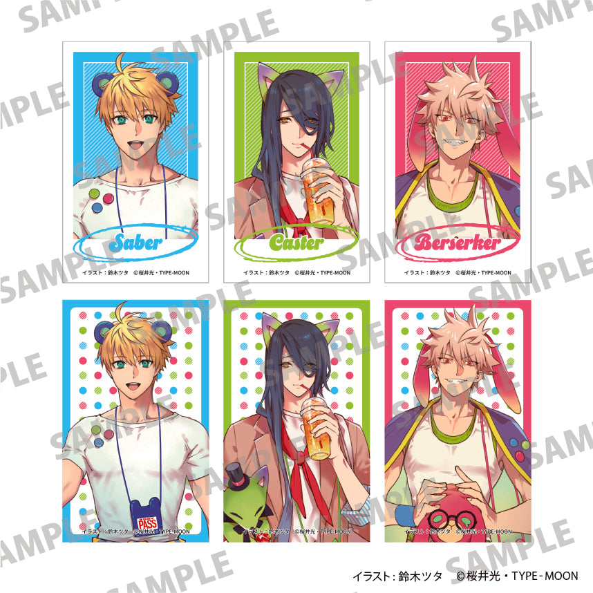 (1BOX=6)(Goods - Sticker) Fate/Prototype: Fragments of Sky Silver Trading Sticker PACK