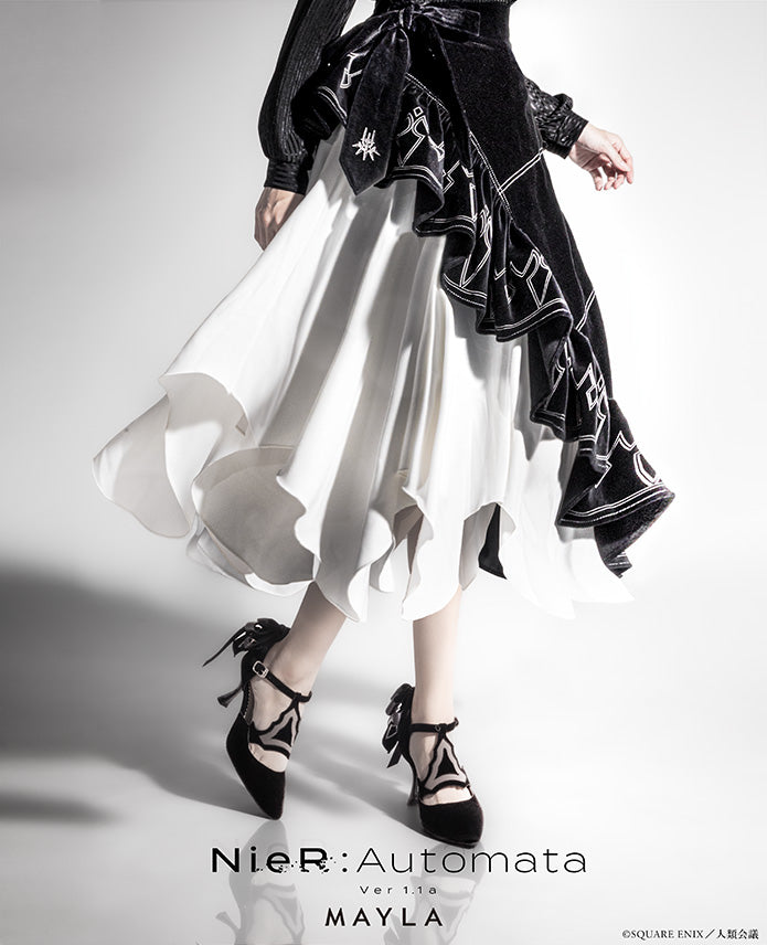 (Goods - Other Apparel) NieR:Automata Ver1.1a 2B ICONIQUE SKIRT [Cruel Black]