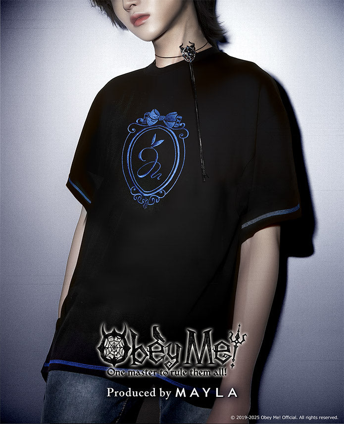 (Goods - Shirt) Obey Me! ICONIQUE RIBBON-T [Lucifer]