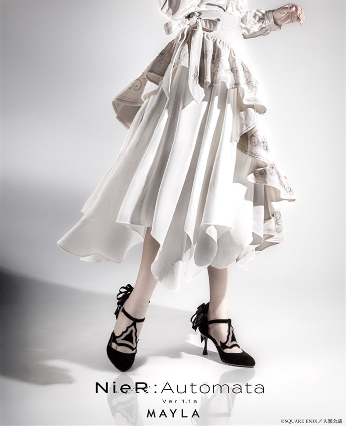 (Goods - Other Apparel) NieR:Automata Ver1.1a 2B ICONIQUE SKIRT [Virtuous White]