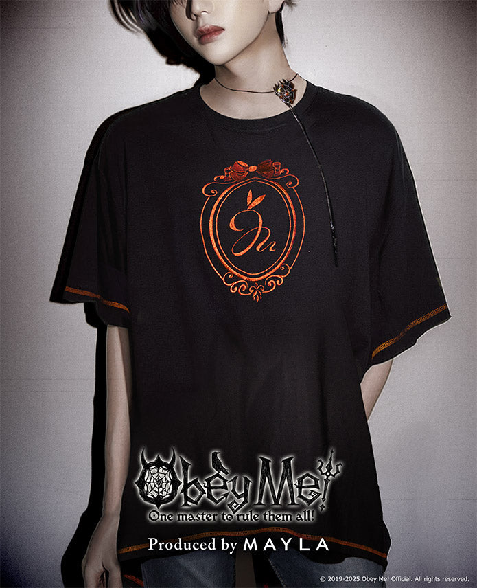 (Goods - Shirt) Obey Me! ICONIQUE RIBBON-T [Leviathan]
