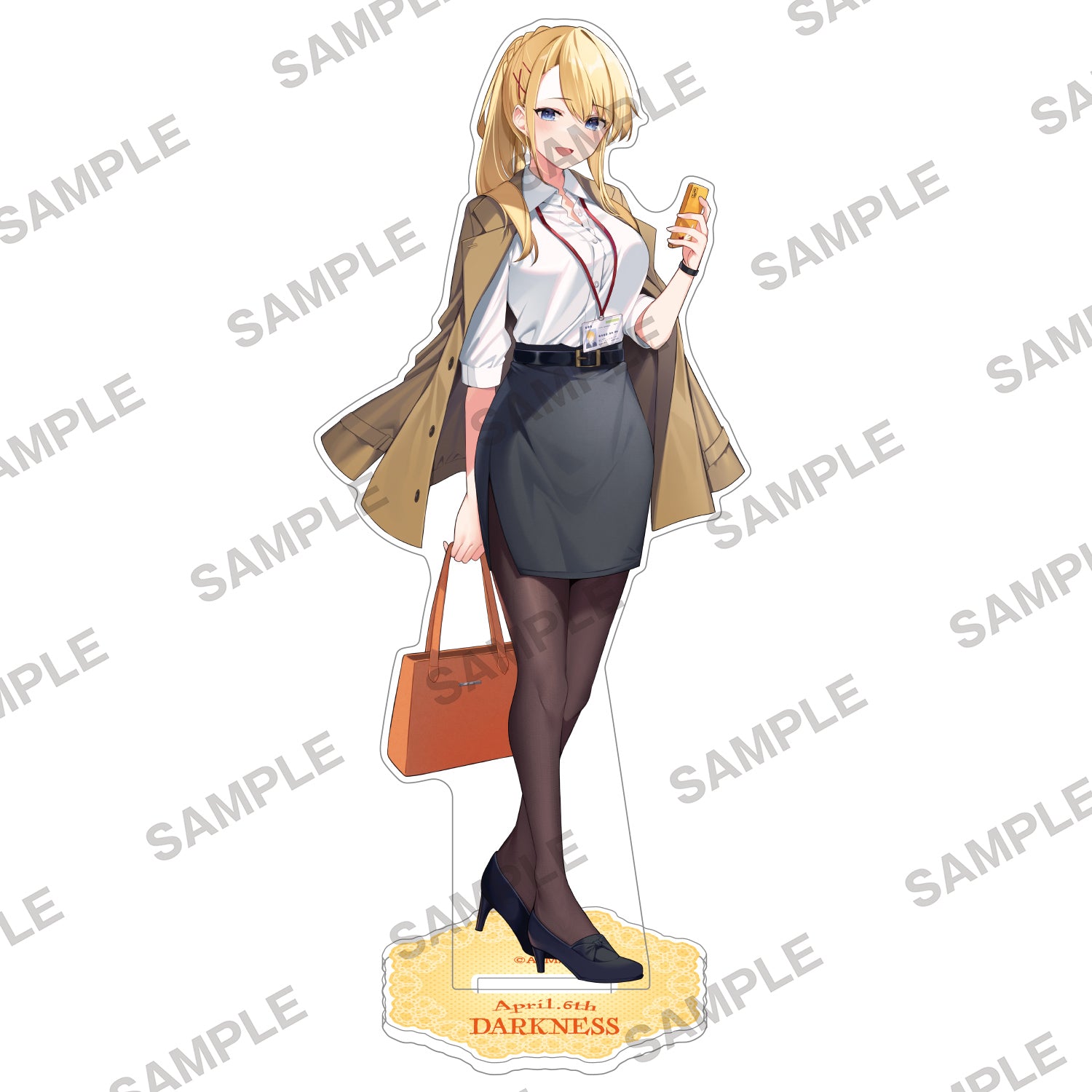 (Goods - Acrylic Stand) [Resale] KonoSuba: God’s Blessing on This Wonderful World! Birthday Celebration 2023: Newly Drawn Acrylic Stand (Darkness)