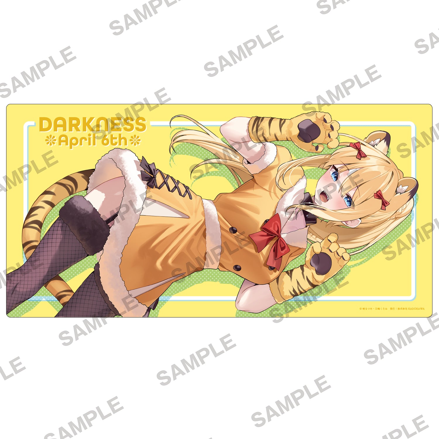 (Goods - Deskmat) KonoSuba: God’s Blessing on This Wonderful World! Birthday Celebration 2025: Newly Drawn Desk Mat (Darkness)