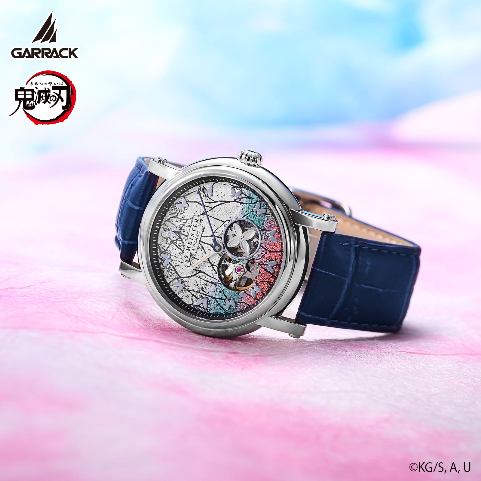 (Goods - Timepiece) Demon Slayer: Kimetsu no Yaiba Anime S-MEISTER Collaboration Mechanical Watch - Shinobu Kocho Model