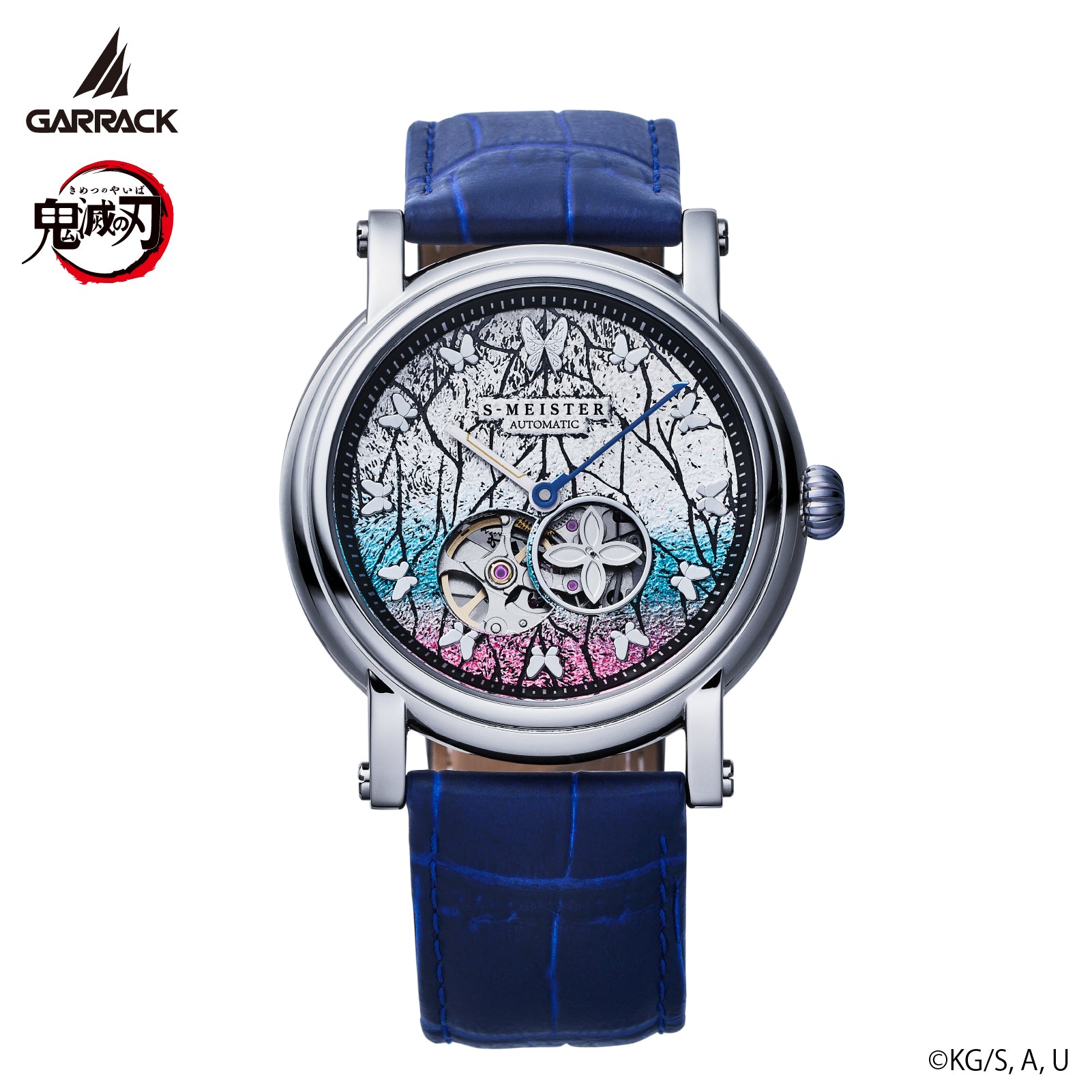 (Goods - Timepiece) Demon Slayer: Kimetsu no Yaiba Anime S-MEISTER Collaboration Mechanical Watch - Shinobu Kocho Model