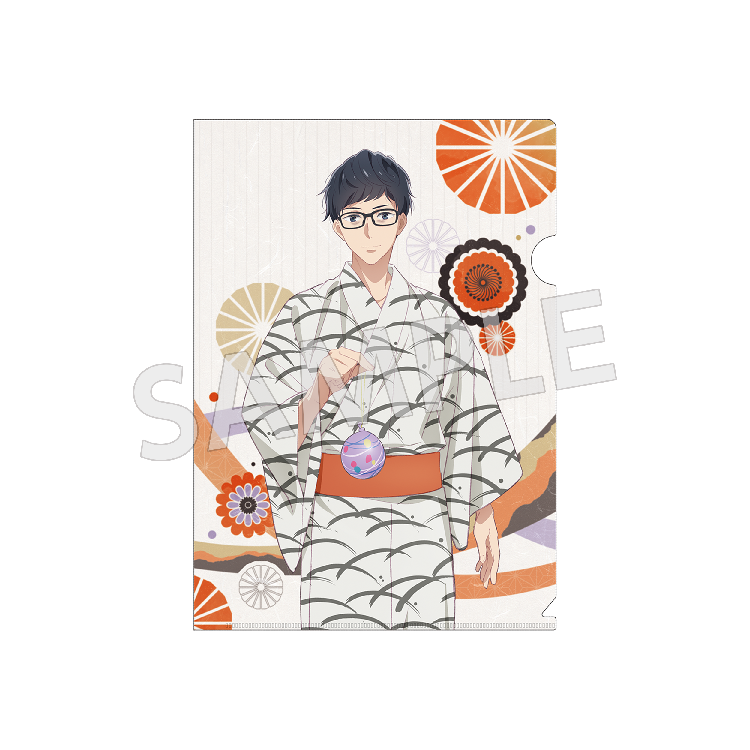 (Goods - Clear File) Isekai Office Worker: The Other World's Books Depend on the Bean Counter Clear File Set - Iseshachi Noryo Festival Ver.