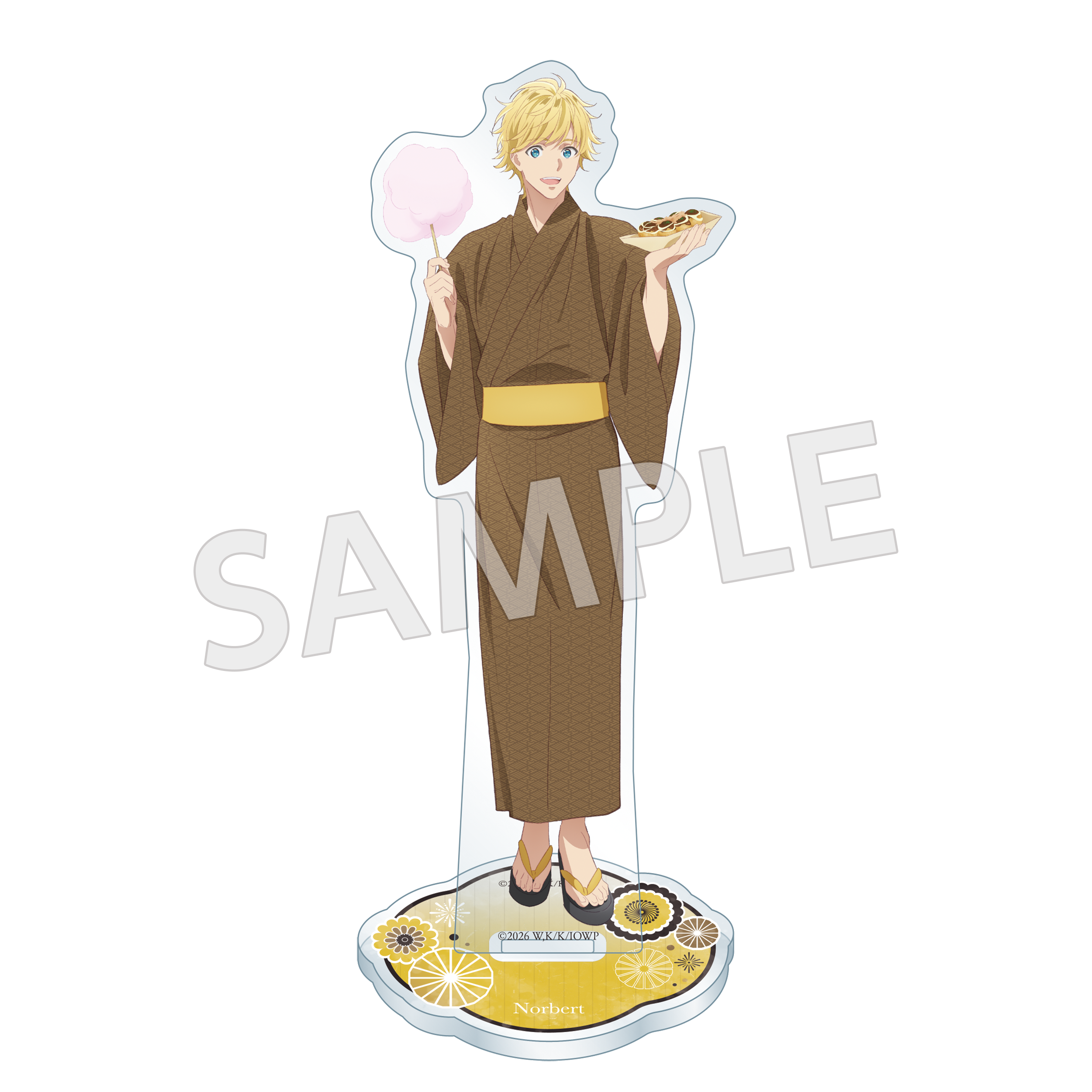 (Goods - Acrylic Stand) Isekai Office Worker: The Other World's Books Depend on the Bean Counter Acrylic Stand - Iseshachi Noryo Festival Ver. - Norbert