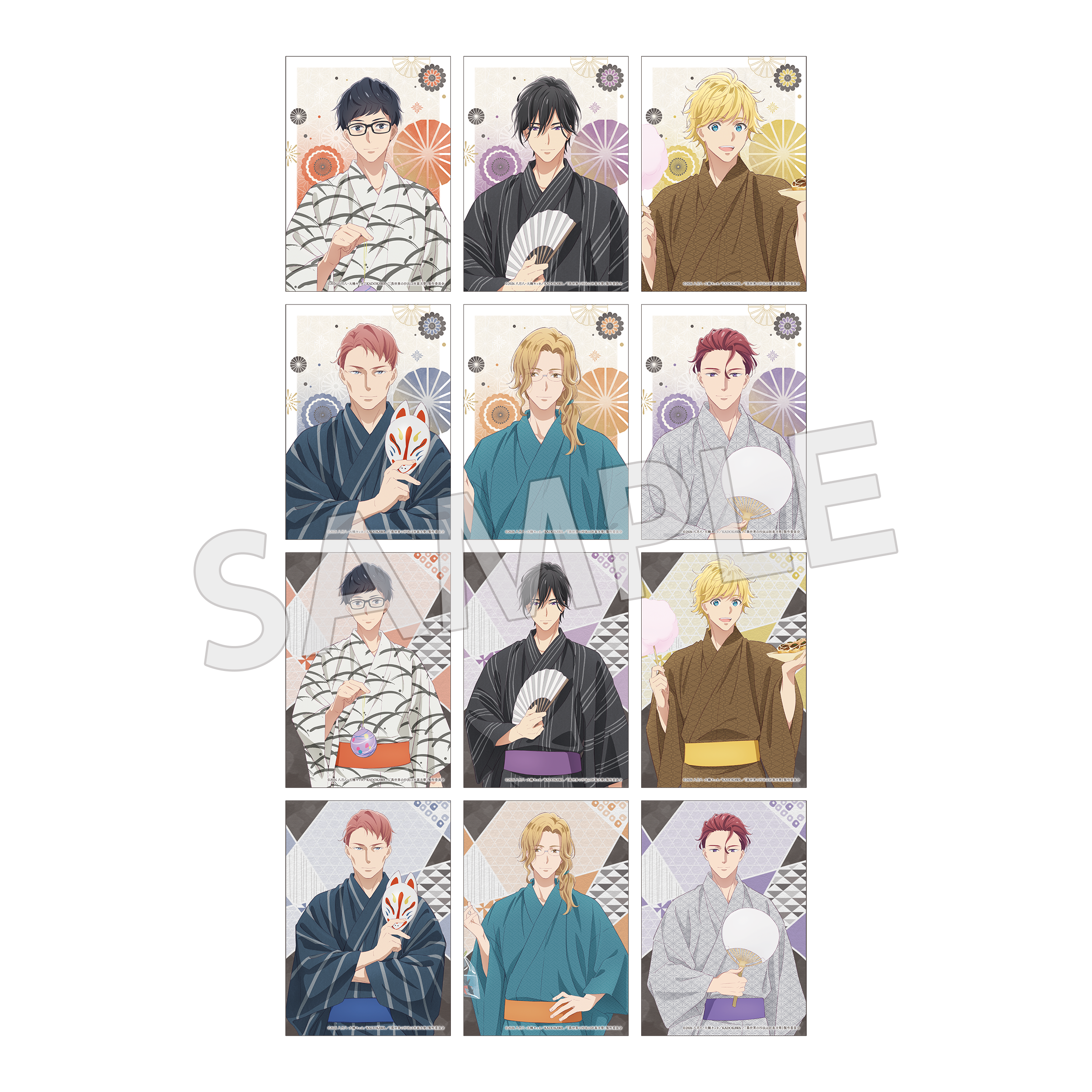 [※Blind](1BOX=6)(Goods - Bromide) Isekai Office Worker: The Other World's Books Depend on the Bean Counter Tradable Photo-style Illustration Card - Iseshachi Noryo Festival Ver.