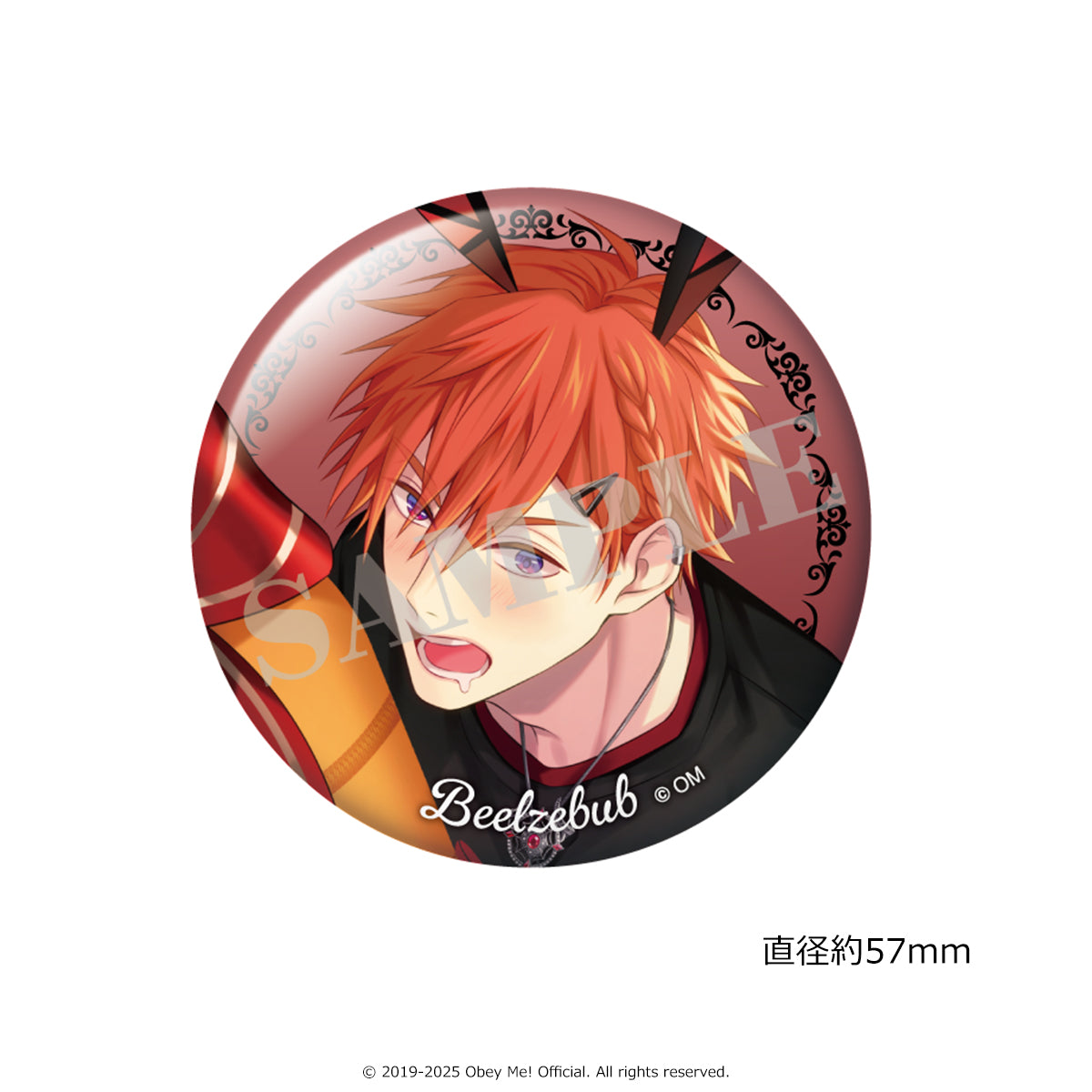 (Goods - Badge) Obey Me! ICONIQUE TRADING BUTTON BADGE ~COMPLETE SET~