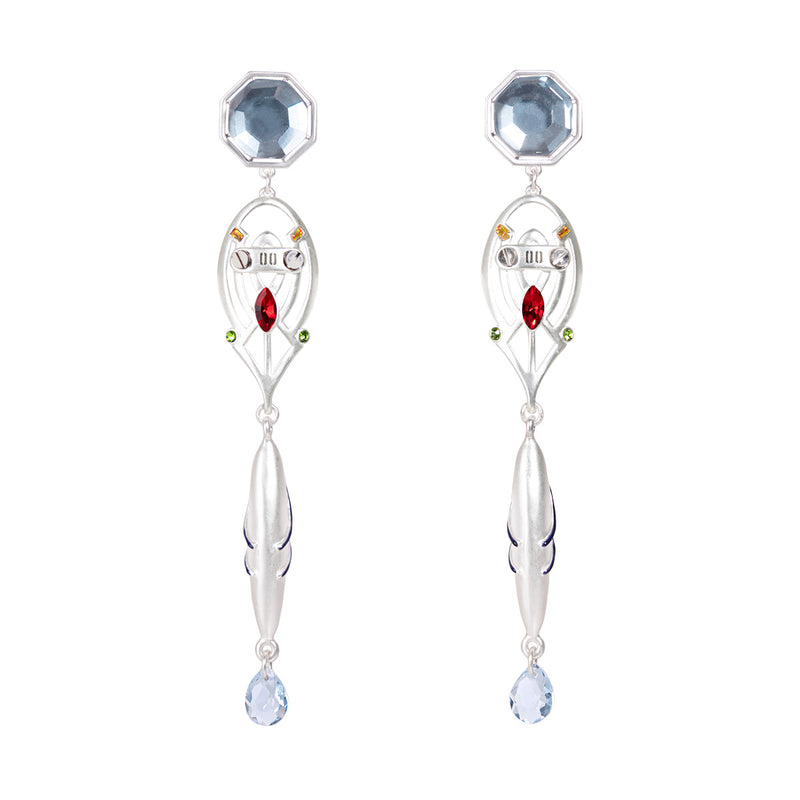 (Goods - Accessory) mayla classic EVANGELION ICONIQUE EAR OBJET [Rei Ayanami/Clip-On Earring]