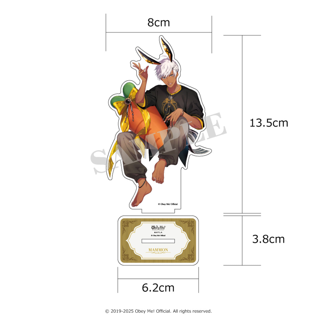 (Goods - Acrylic Stand) Obey Me! ICONIQUE ACRYLIC STAND [Mammon]