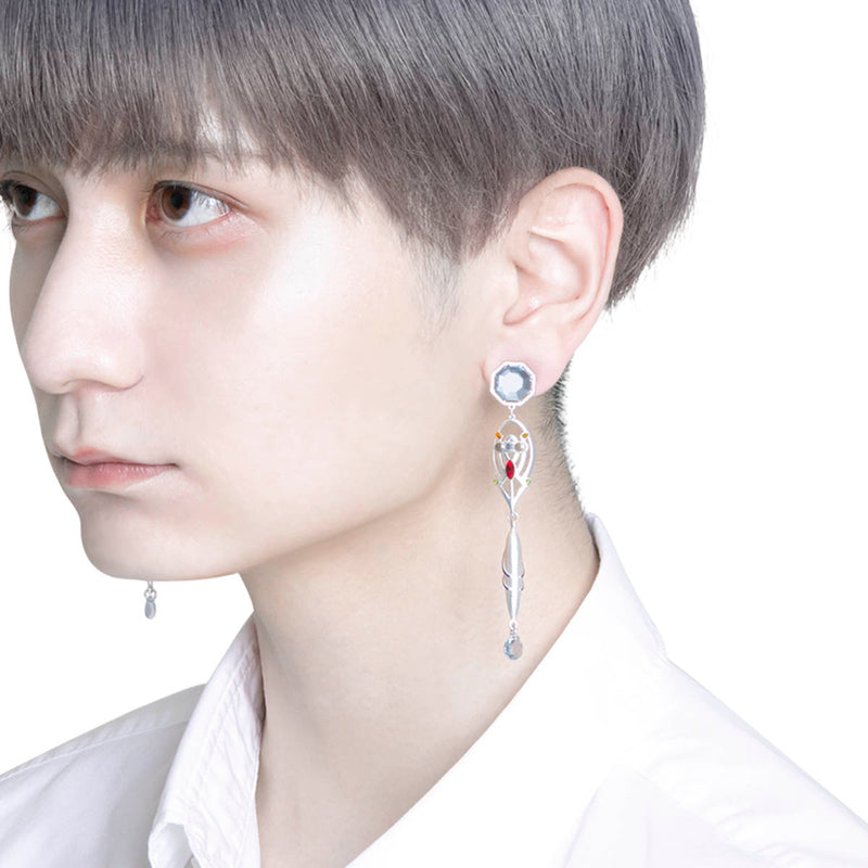 (Goods - Accessory) mayla classic EVANGELION ICONIQUE EAR OBJET [Rei Ayanami/Clip-On Earring]